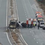 Во автобуската несреќа на македонски автобус во Бугарија загинаа 45 лица од кои 12 се деца, седум се повредени